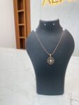 Rosegold necklaceL896