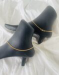 2 line box anklet